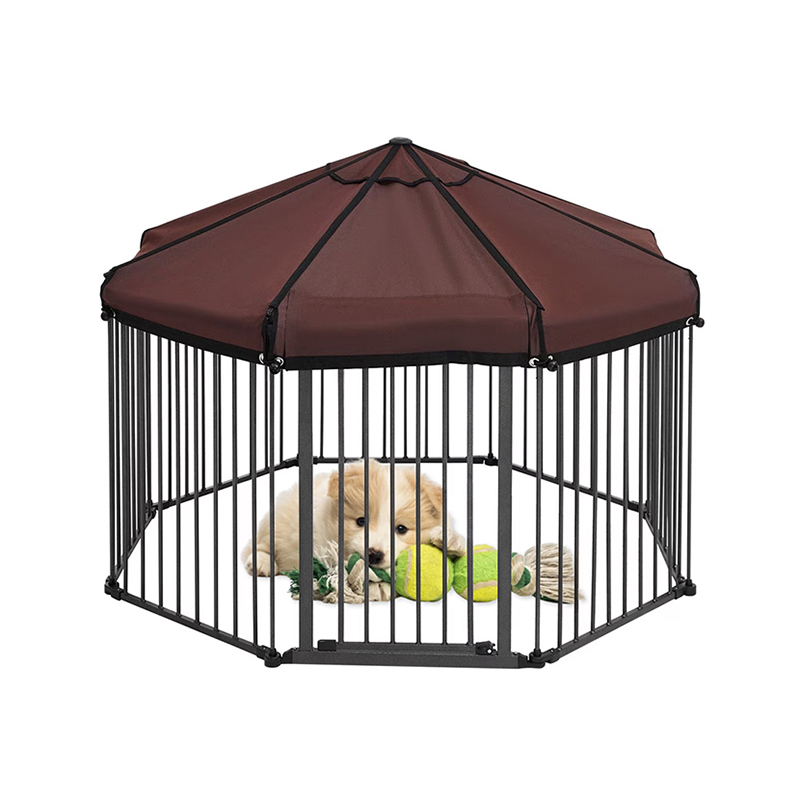 Su geçirmez kapalı açık hava ağır tüp büyük köpek kafesi Su geçirmez kapalı açık hava ağır tüp büyük köpek kafesi