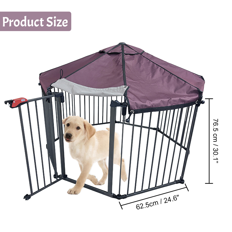Su geçirmez kapalı açık hava ağır tüp büyük köpek kafesi Su geçirmez kapalı açık hava ağır tüp büyük köpek kafesi