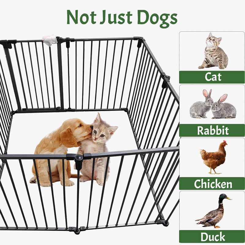 Su geçirmez kapalı açık hava ağır tüp büyük köpek kafesi Su geçirmez kapalı açık hava ağır tüp büyük köpek kafesi