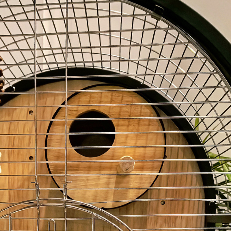 Doğal Çelik Ahşap Kuş Kafesi Çıkarılabilir Villa Parrot Üreme Kafesleri Doğal Çelik Ahşap Kuş Kafesi Çıkarılabilir Villa Parrot Üreme Kafesleri