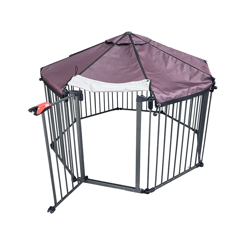 Su geçirmez kapalı açık hava ağır tüp büyük köpek kafesi Su geçirmez kapalı açık hava ağır tüp büyük köpek kafesi