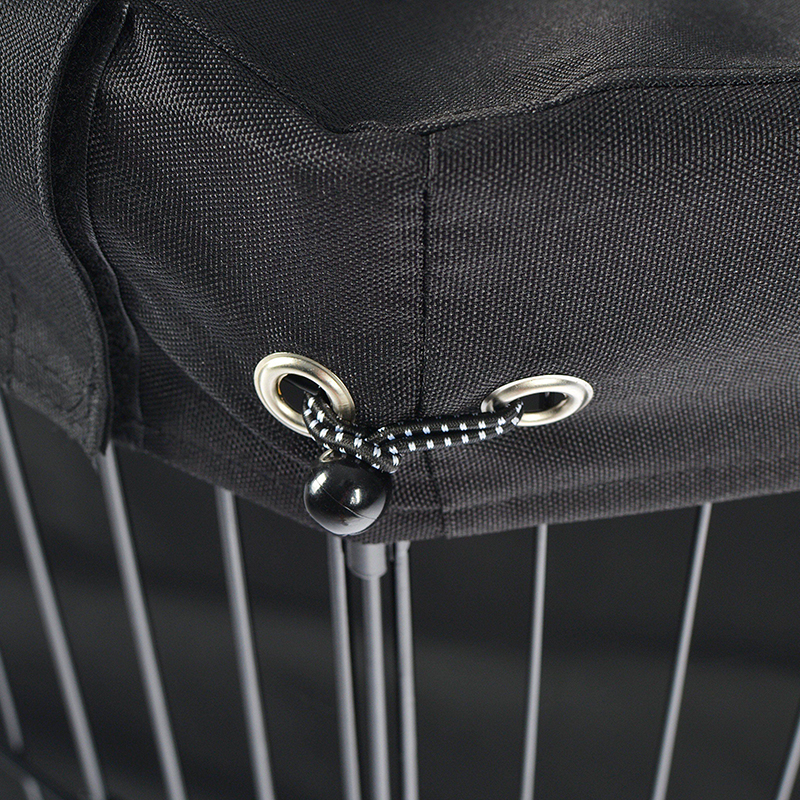 Üst kapalı ve alt ped ile 8 panel katlanabilir tel metal köpek oyun parkı Üst kapalı ve alt ped ile 8 panel katlanabilir tel metal köpek oyun parkı