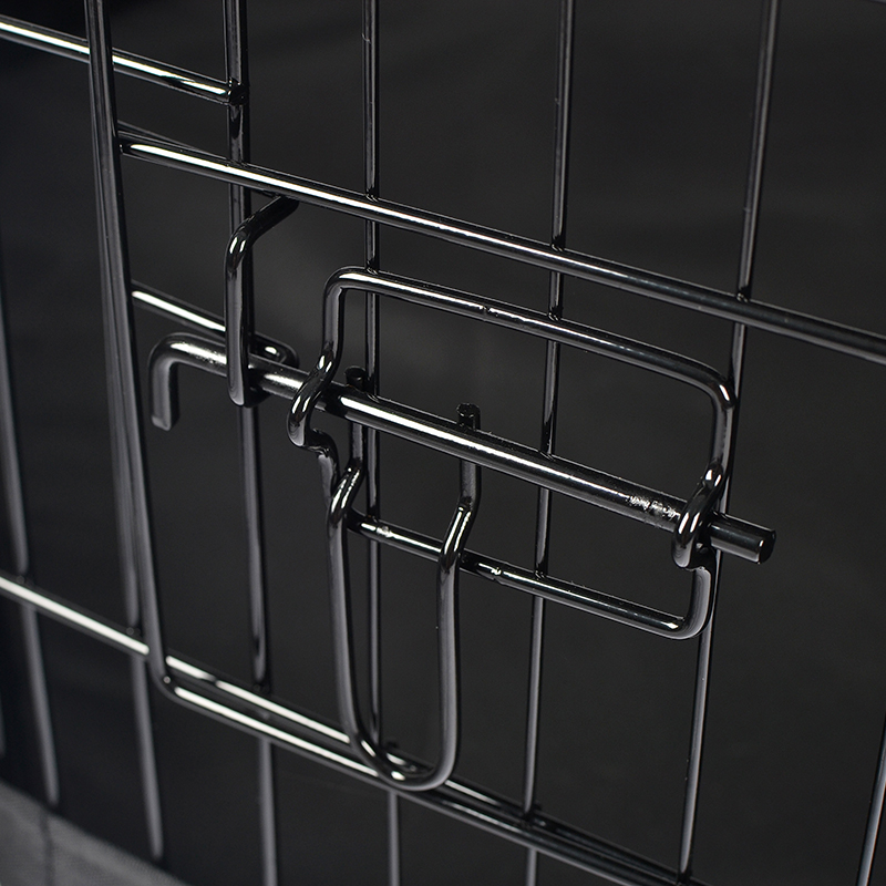 Üst kapalı ve alt ped ile 8 panel katlanabilir tel metal köpek oyun parkı Üst kapalı ve alt ped ile 8 panel katlanabilir tel metal köpek oyun parkı