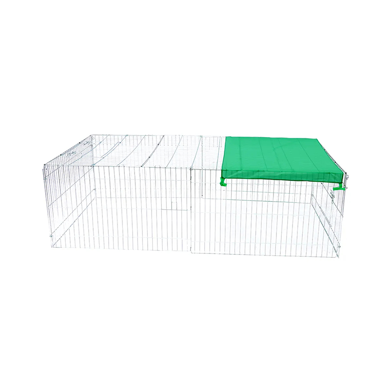 Açık katlanabilir metal egzersiz köpek playpen