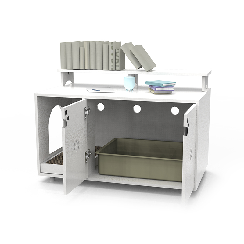 Mobilya kedi tuvalet büyük gizli çöp dolabı mobilya kedi kafes Mobilya kedi tuvalet büyük gizli çöp dolabı mobilya kedi kafes