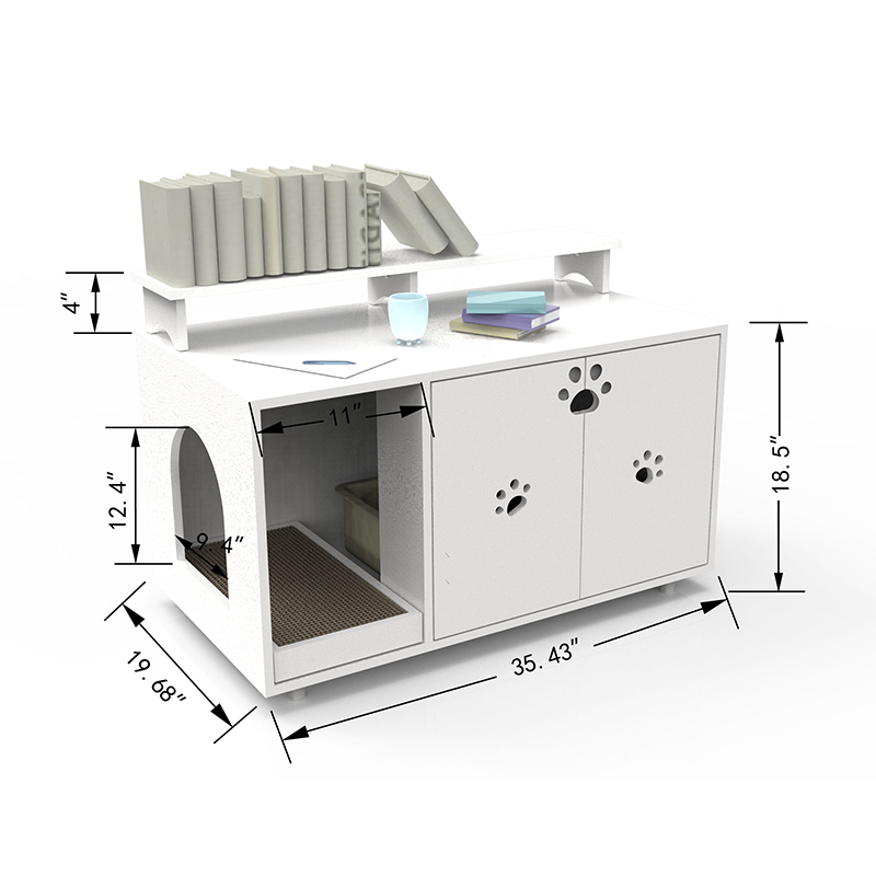 Mobilya kedi tuvalet büyük gizli çöp dolabı mobilya kedi kafes Mobilya kedi tuvalet büyük gizli çöp dolabı mobilya kedi kafes
