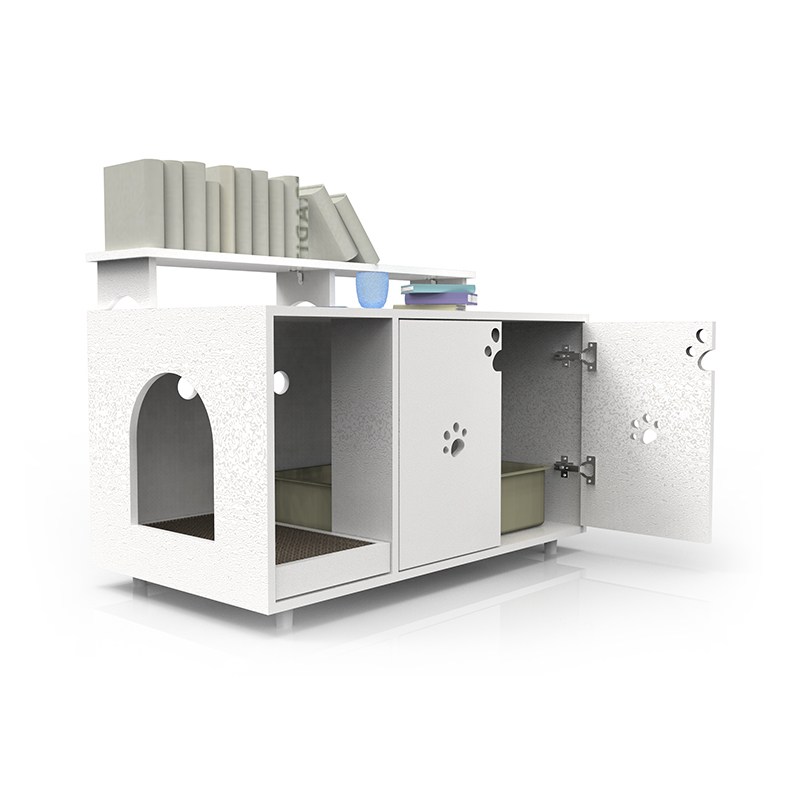Mobilya kedi tuvalet büyük gizli çöp dolabı mobilya kedi kafes Mobilya kedi tuvalet büyük gizli çöp dolabı mobilya kedi kafes