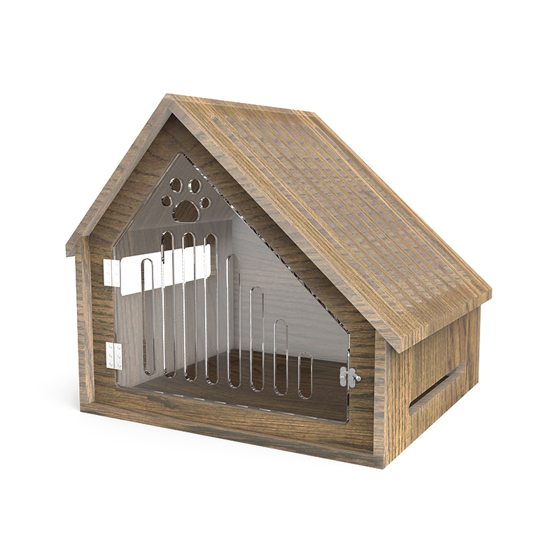 Modern kapalı ahşap kedi evi mobilya tarzı kedi kafesi ile çizik tahtası Modern kapalı ahşap kedi evi mobilya tarzı kedi kafesi ile çizik tahtası