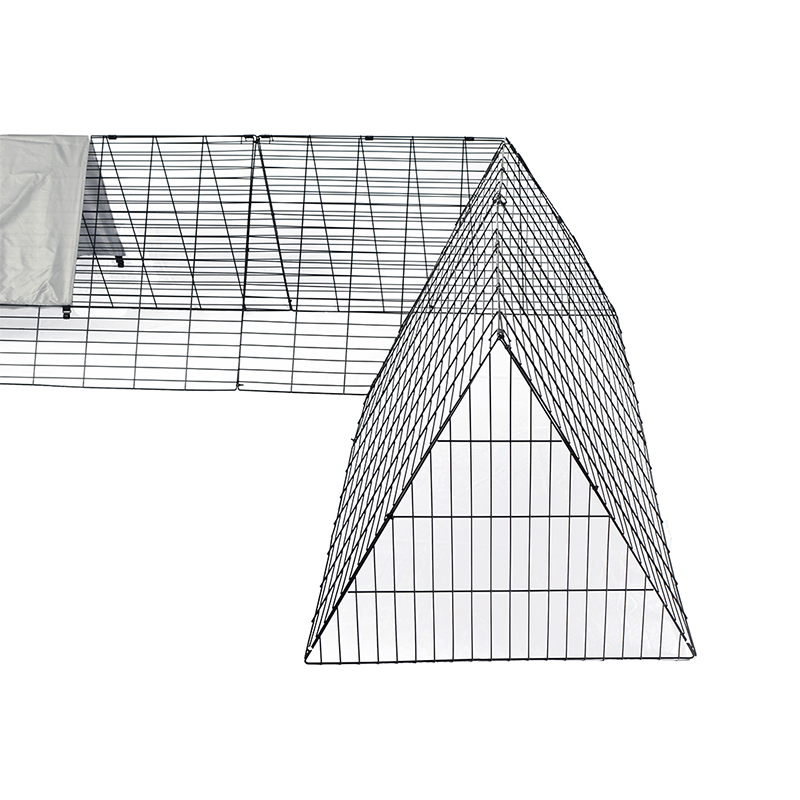 Açık hava, avlu için büyük ördek tavuk kümesi kafesi Açık hava, avlu için büyük ördek tavuk kümesi kafesi