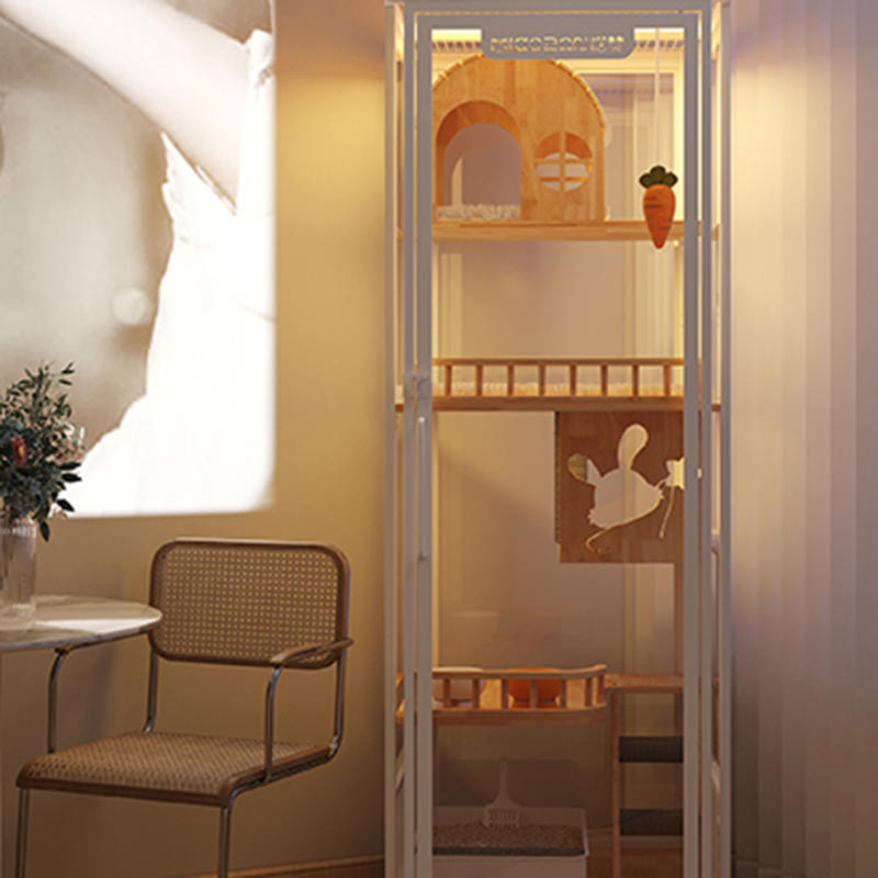 Kapalı panoramik kule otel ahşap villa büyük kedi kafesi muhafaza kabini Kapalı panoramik kule otel ahşap villa büyük kedi kafesi muhafaza kabini