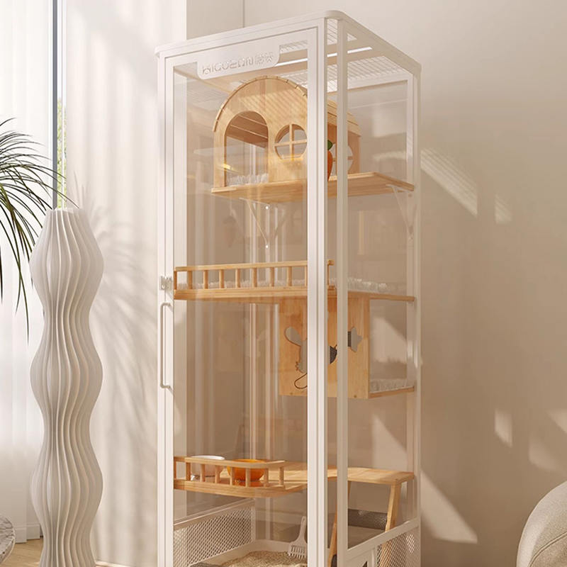Kapalı panoramik kule otel ahşap villa büyük kedi kafesi muhafaza kabini Kapalı panoramik kule otel ahşap villa büyük kedi kafesi muhafaza kabini