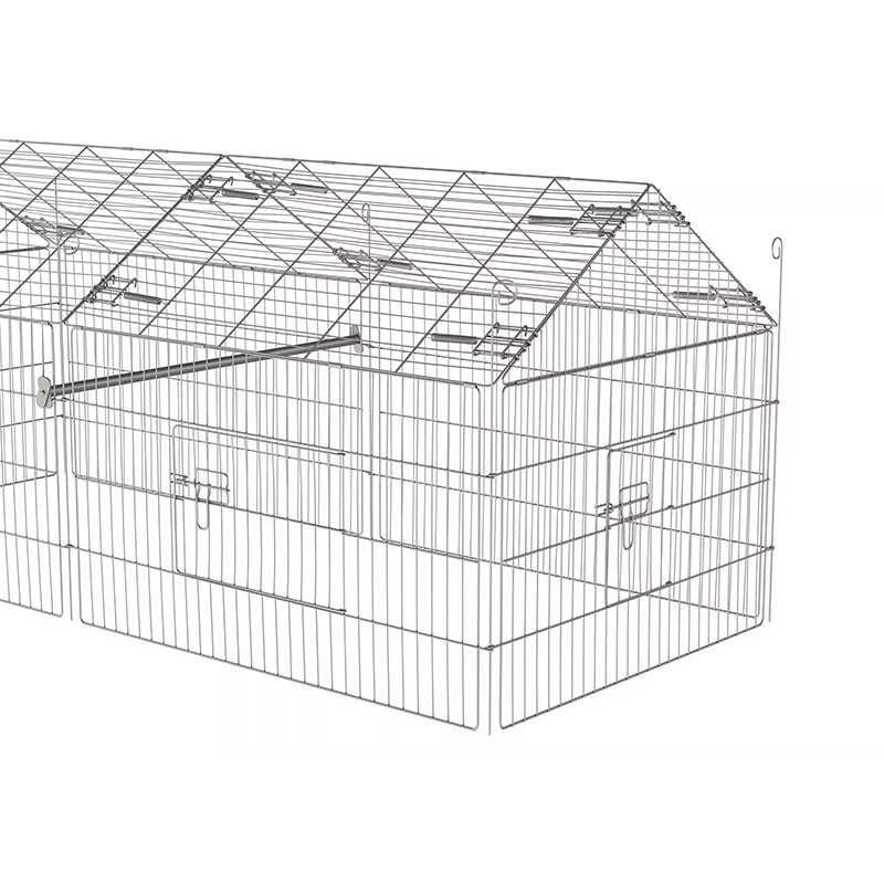 UV örtüsü ile açık katlanabilir kümes hayvanları çit tel tavuk kümesi UV örtüsü ile açık katlanabilir kümes hayvanları çit tel tavuk kümesi