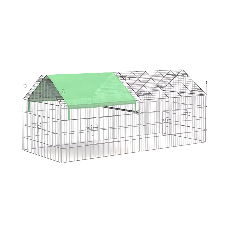 UV örtüsü ile açık katlanabilir kümes hayvanları çit tel tavuk kümesi UV örtüsü ile açık katlanabilir kümes hayvanları çit tel tavuk kümesi