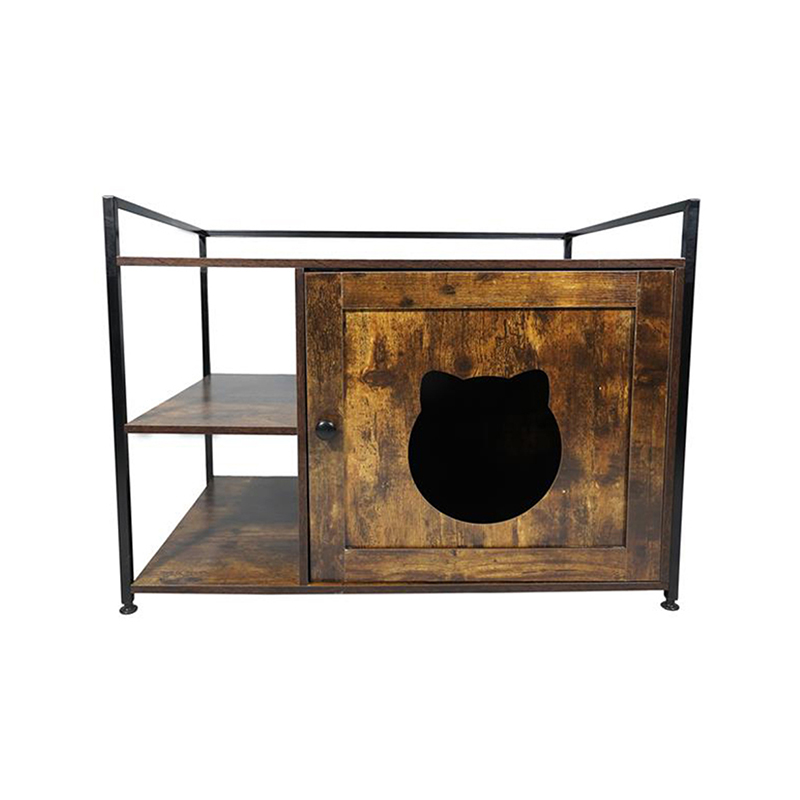 Depolama rafı çöp dolabı ile mobilya tarzı kediler kafes Depolama rafı çöp dolabı ile mobilya tarzı kediler kafes