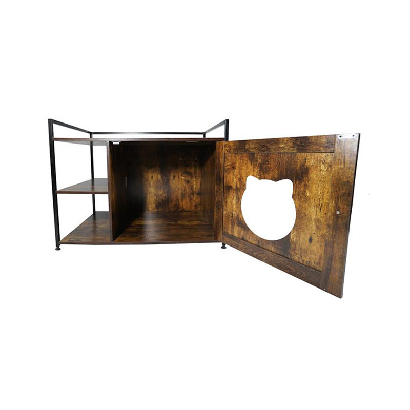 Depolama rafı çöp dolabı ile mobilya tarzı kediler kafes Depolama rafı çöp dolabı ile mobilya tarzı kediler kafes