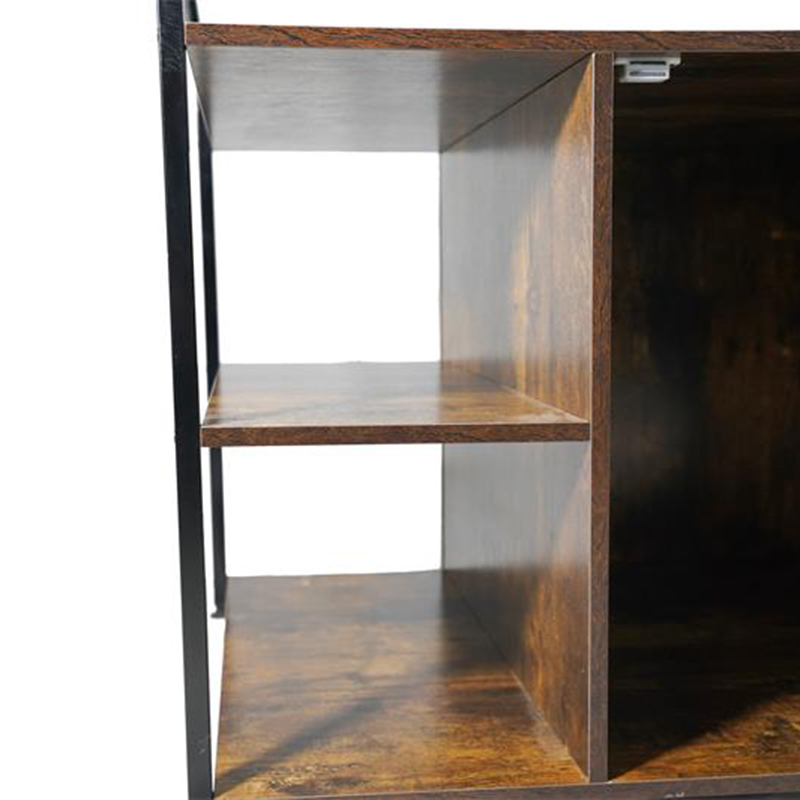 Depolama rafı çöp dolabı ile mobilya tarzı kediler kafes Depolama rafı çöp dolabı ile mobilya tarzı kediler kafes