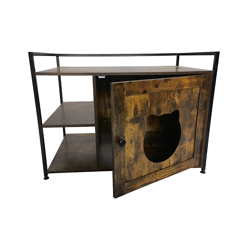 Depolama rafı çöp dolabı ile mobilya tarzı kediler kafes Depolama rafı çöp dolabı ile mobilya tarzı kediler kafes