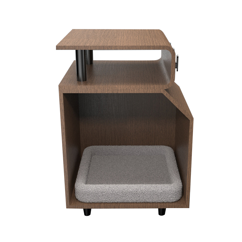 Ahşap evcil hayvan yatakları kedi yatak ile kedi yatak