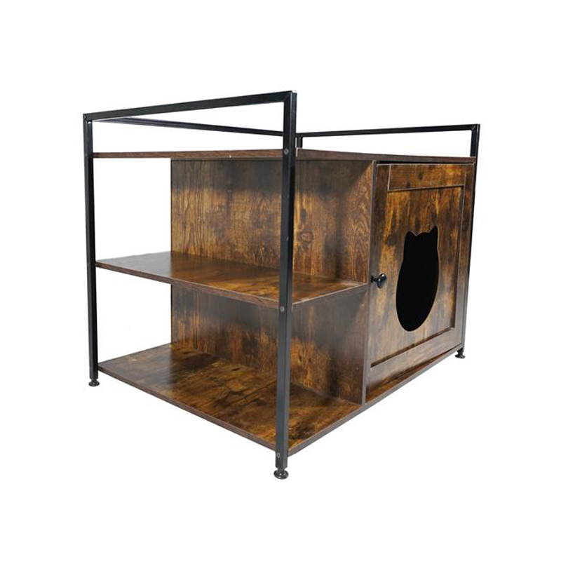 Depolama rafı çöp dolabı ile mobilya tarzı kediler kafes Depolama rafı çöp dolabı ile mobilya tarzı kediler kafes