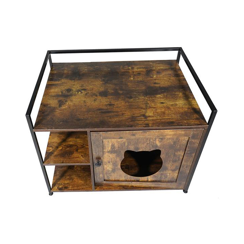 Depolama rafı çöp dolabı ile mobilya tarzı kediler kafes Depolama rafı çöp dolabı ile mobilya tarzı kediler kafes