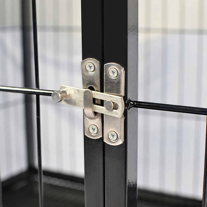 42 inç açık üst istiflenebilir tüp metal köpek kafesi 42 inç açık üst istiflenebilir tüp metal köpek kafesi