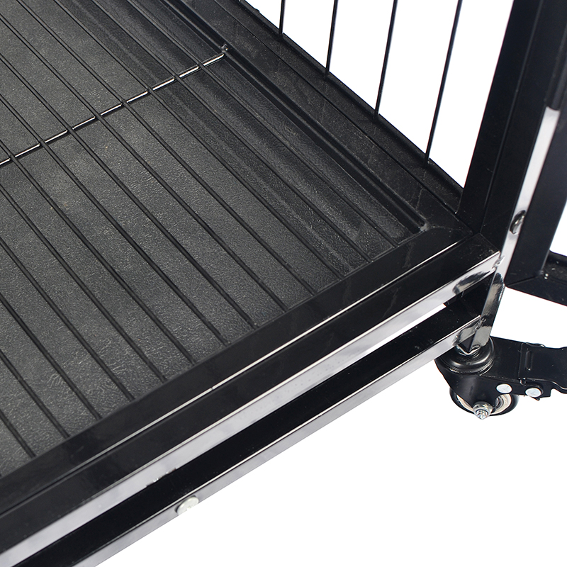 42 inç açık üst istiflenebilir tüp metal köpek kafesi 42 inç açık üst istiflenebilir tüp metal köpek kafesi