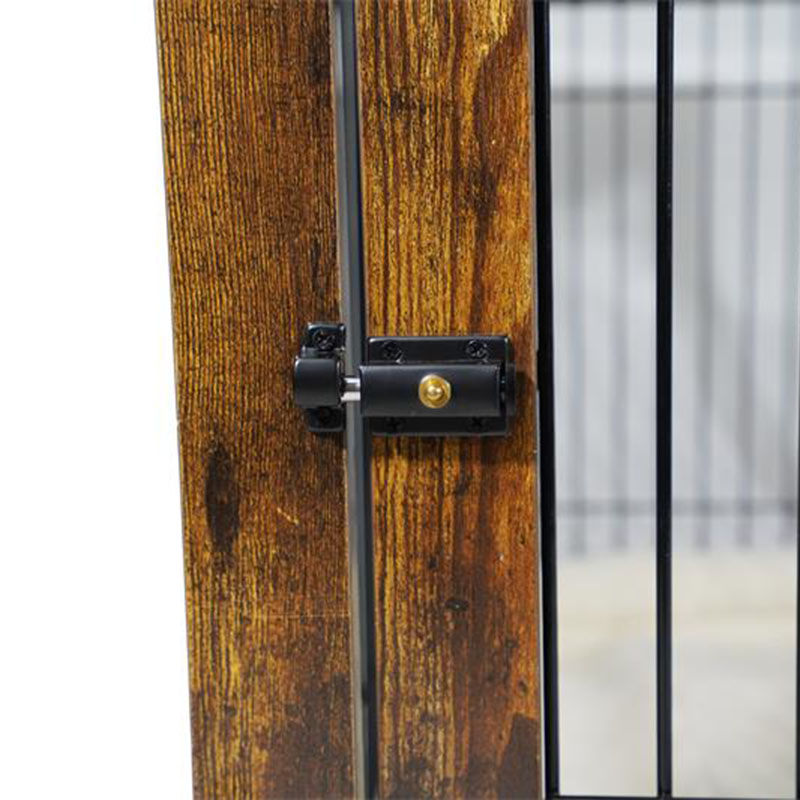 Kapalı ahşap köpek kulübesi mobilya tarzı köpek kafesi Kapalı ahşap köpek kulübesi mobilya tarzı köpek kafesi