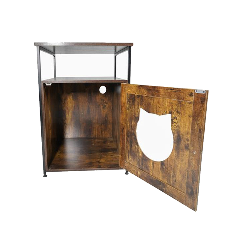 Kapalı yan masa mobilya tarzı kediler kafes çöp dolabı Kapalı yan masa mobilya tarzı kediler kafes çöp dolabı