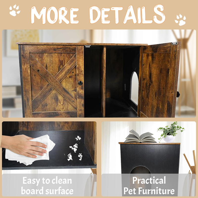 İç Mekan Mobilya Kedileri Kafesli Çöp Kabini ile Kafes İç Mekan Mobilya Kedileri Kafesli Çöp Kabini ile Kafes