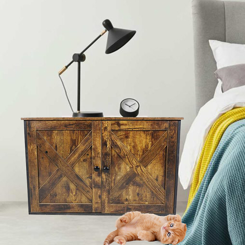 İç Mekan Mobilya Kedileri Kafesli Çöp Kabini ile Kafes İç Mekan Mobilya Kedileri Kafesli Çöp Kabini ile Kafes