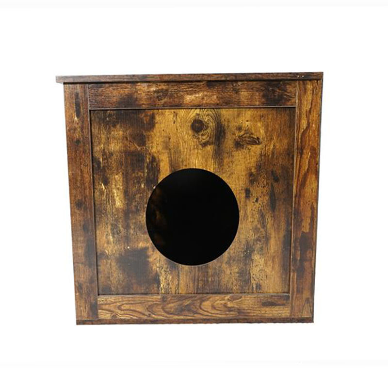 Kapalı yan masa mobilyaları kediler kafes kedi kumu dolabı