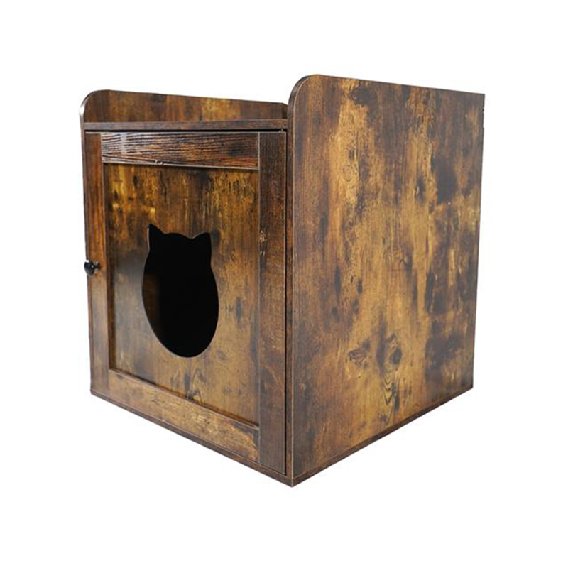 Kapalı yan masa çöp dolabı mobilya tarzı kedi kafes Kapalı yan masa çöp dolabı mobilya tarzı kedi kafes