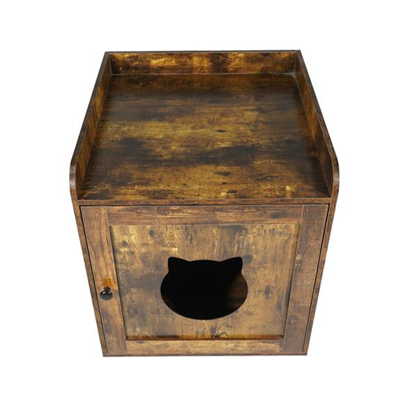 Kapalı yan masa çöp dolabı mobilya tarzı kedi kafes Kapalı yan masa çöp dolabı mobilya tarzı kedi kafes