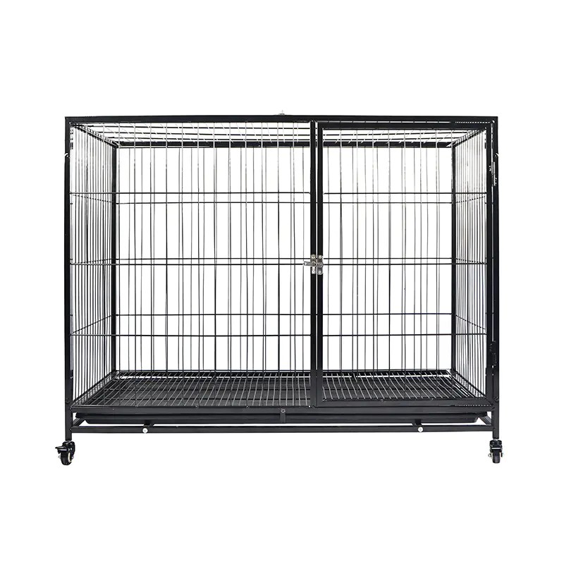 Metal bir köpek kafesini temizlemek ne kadar kolay?